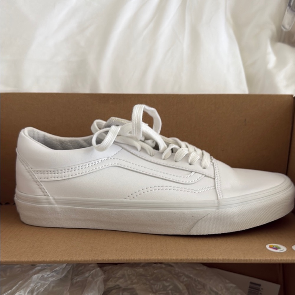 White Vans Sneakers